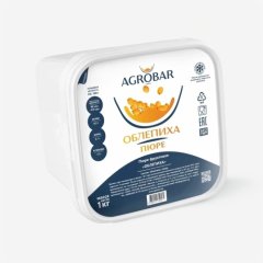 Пюре замороженное AGROBAR Облепиха 1 кг 