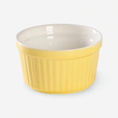 Блюдо керамическое для крем-брюле Жёлтое 4951225
