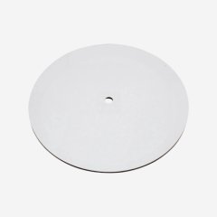 Подложка под торт с отверстием двухсторонняя ЛХДФ Белая 50 см 