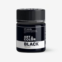 Краситель пищевой сухой жирорастворимый ART COLOR "OIL CANDY Чёрный" 10 г OIL-4696-10