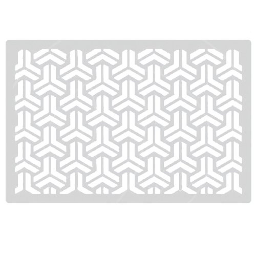 Трафарет кулинарный "Три края" Тск-32